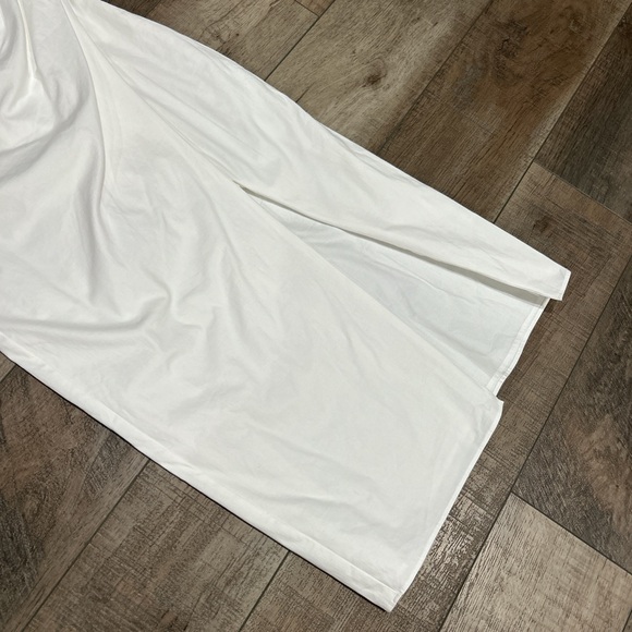 Reformation Alfred midi dress in white size 6 - Picture 4 of 7